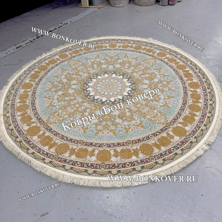 Иранский Круглый Ковер Для Гостиной Арт 30238